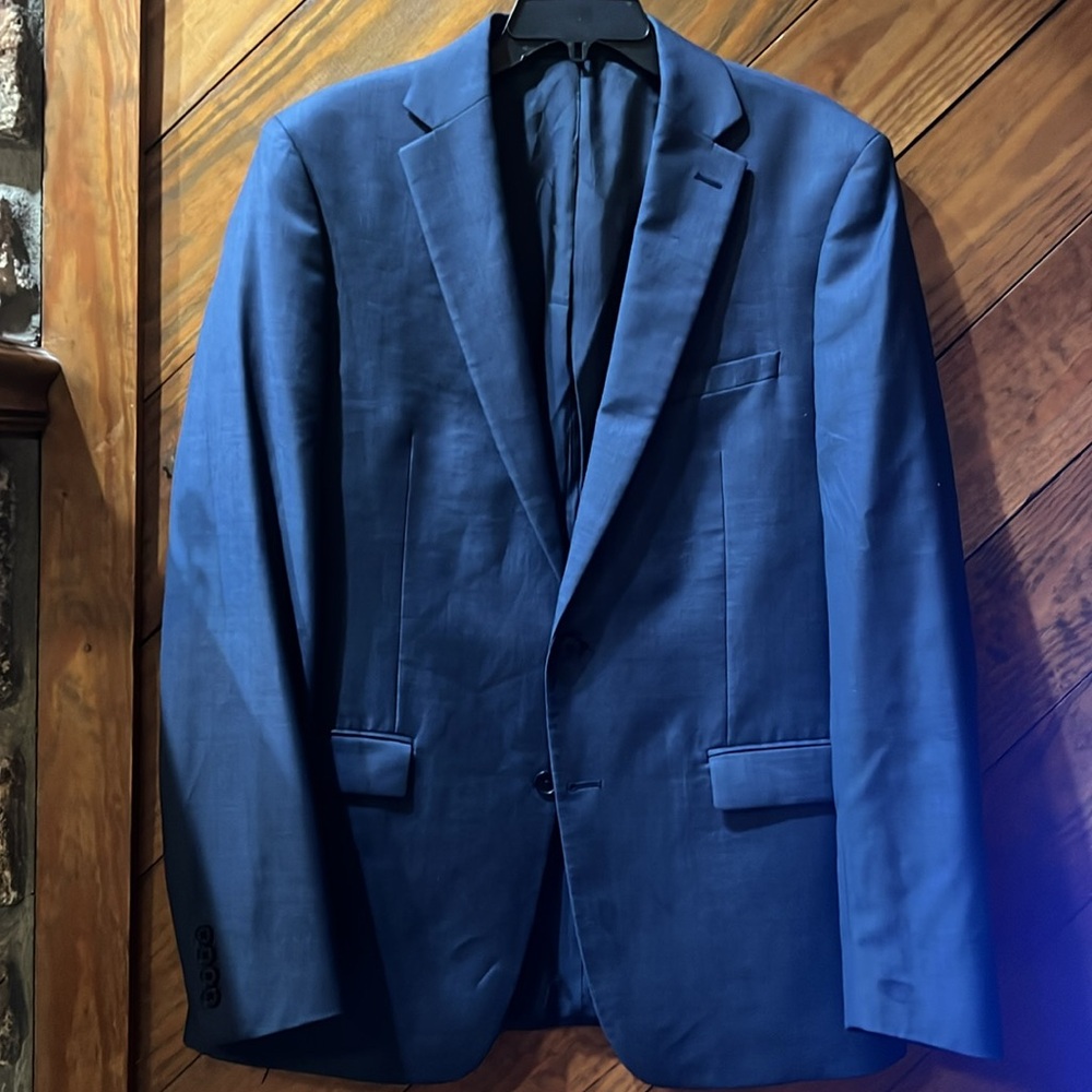 Calvin Klein Navy Blue Suit
